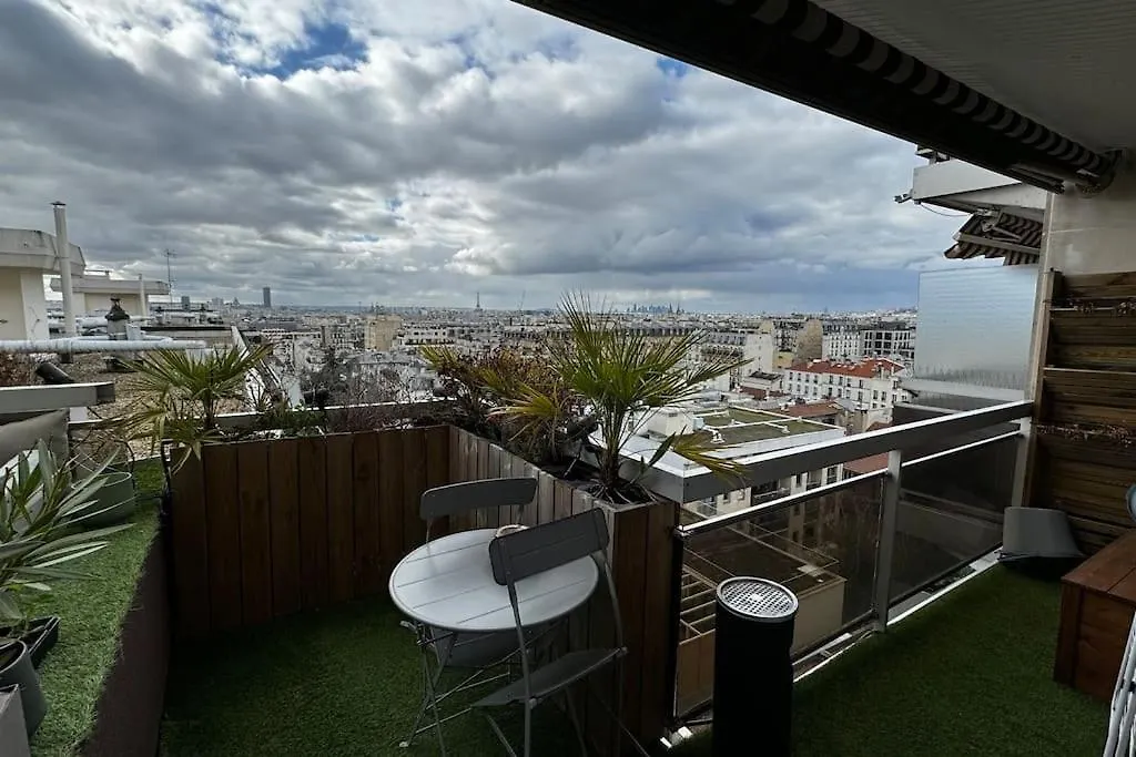 Appartement Situe A Paris - Vue Sur Tout 巴黎 法国